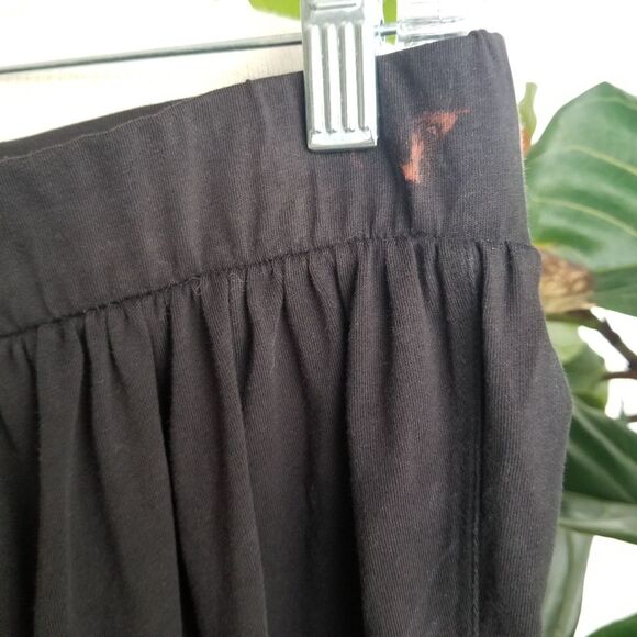 Theory gaucho parachute crop pants black size small petite - Picture 9 of 12
